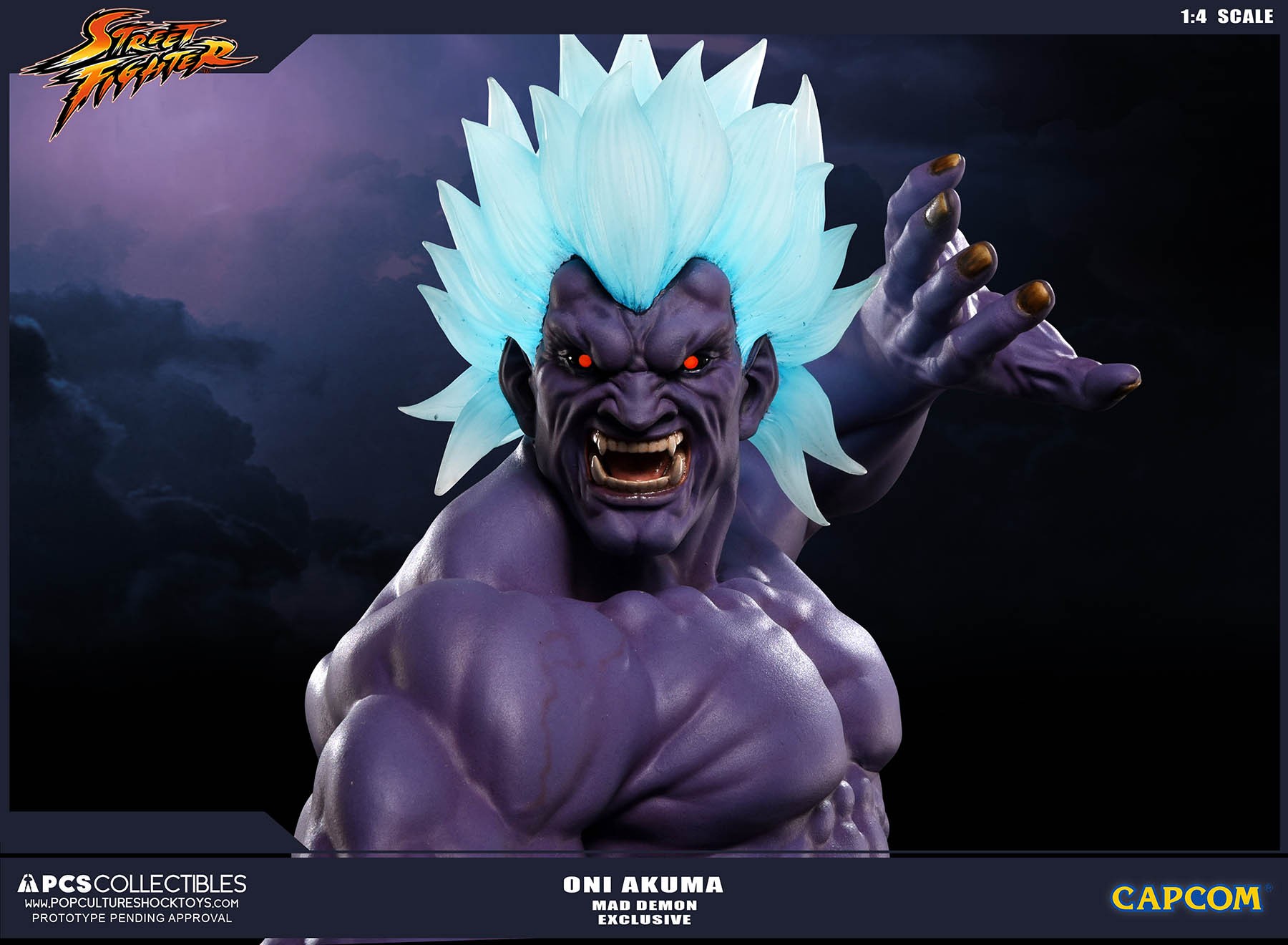 Super Street Fighter IV: Arcade Edition - Oni - Mixed Media - 1/4 (Premium Collectibles Studio) photo 15