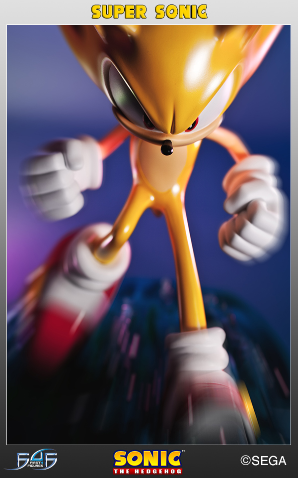 Sonic the Hedgehog - Super Sonic - Sonic the Hedgehog Modern (3) (First 4 Figures) photo 6