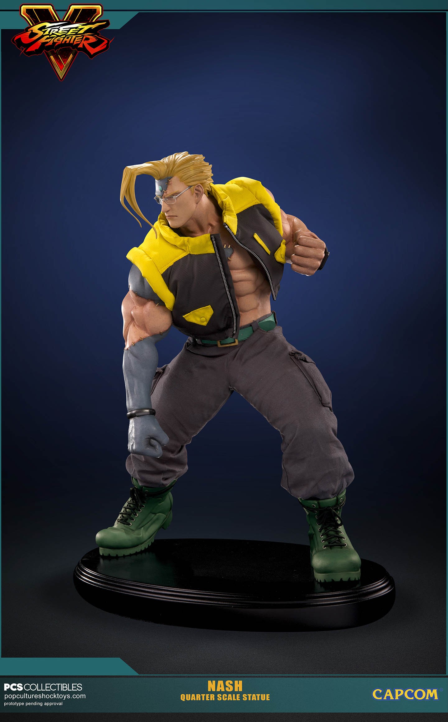 Street Fighter V - Charlie Nash - Mixed Media - 1/4 - PCS Exclusive (Premium Collectibles Studio) photo 4