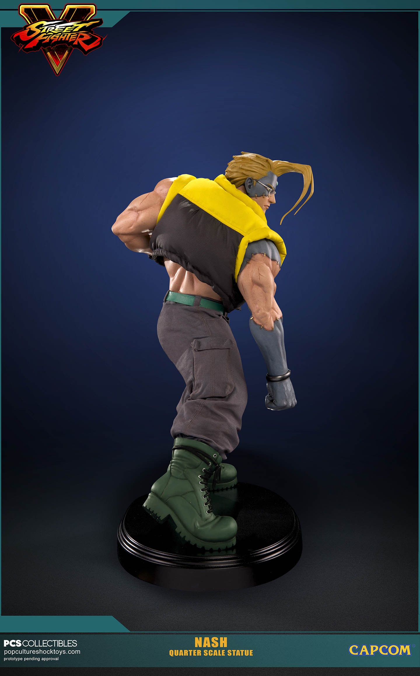 Street Fighter V - Charlie Nash - Mixed Media - 1/4 - PCS Exclusive (Premium Collectibles Studio) photo 6