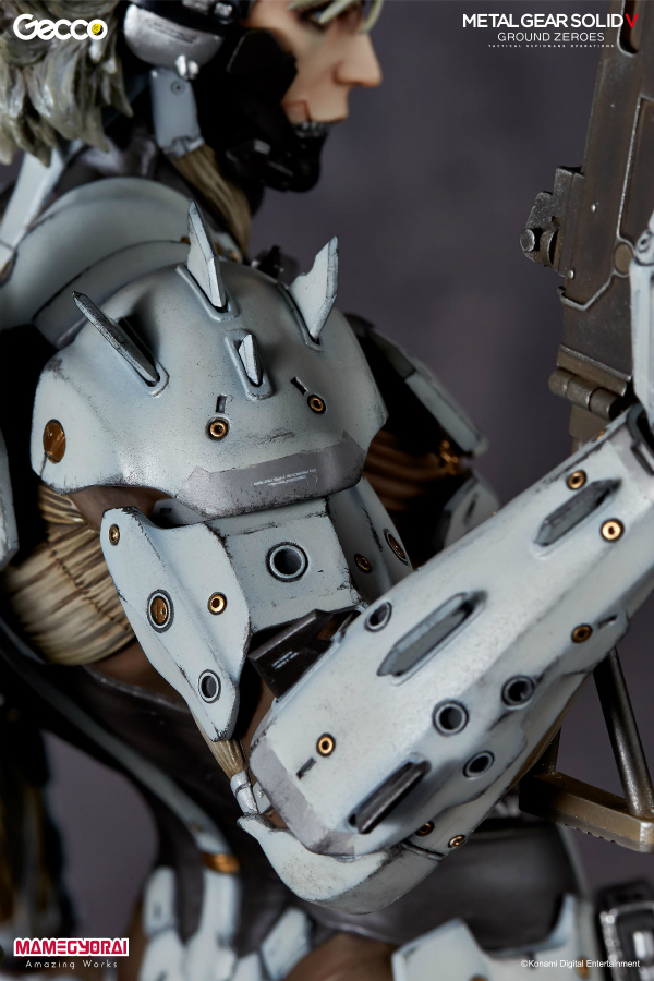 Metal Gear Solid V: Ground Zeroes - Raiden - 1/6 - White Armor Ver. (Gecco, Mamegyorai) photo 18