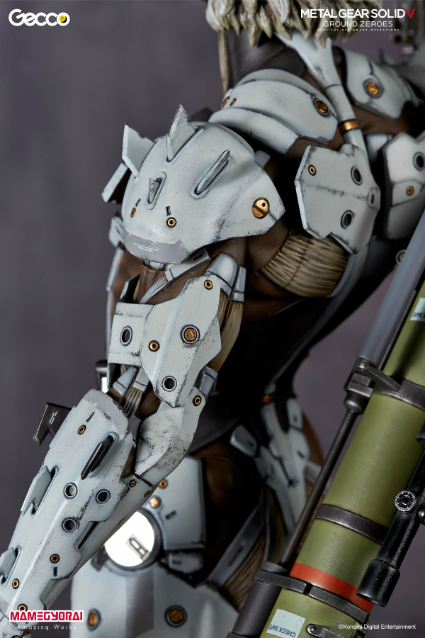 Metal Gear Solid V: Ground Zeroes - Raiden - 1/6 - White Armor Ver. (Gecco, Mamegyorai) photo 19