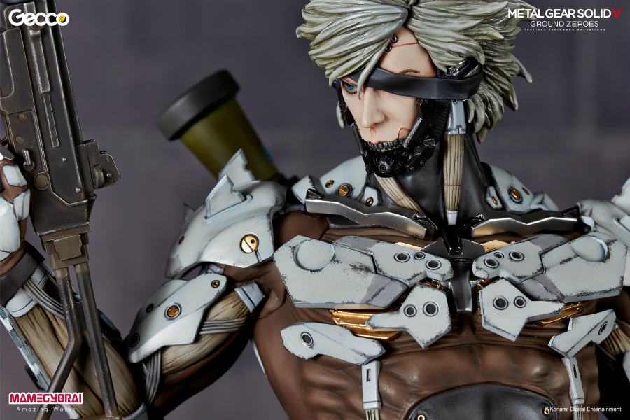 Metal Gear Solid V: Ground Zeroes - Raiden - 1/6 - White Armor Ver. (Gecco, Mamegyorai) photo 33