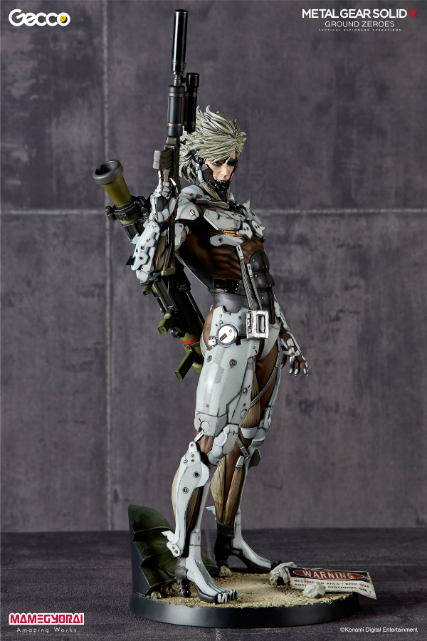 Metal Gear Solid V: Ground Zeroes - Raiden - 1/6 - White Armor Ver. (Gecco, Mamegyorai) photo 35