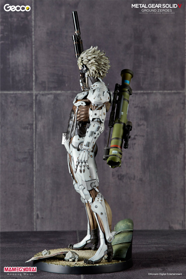 Metal Gear Solid V: Ground Zeroes - Raiden - 1/6 - White Armor Ver. (Gecco, Mamegyorai) photo 37