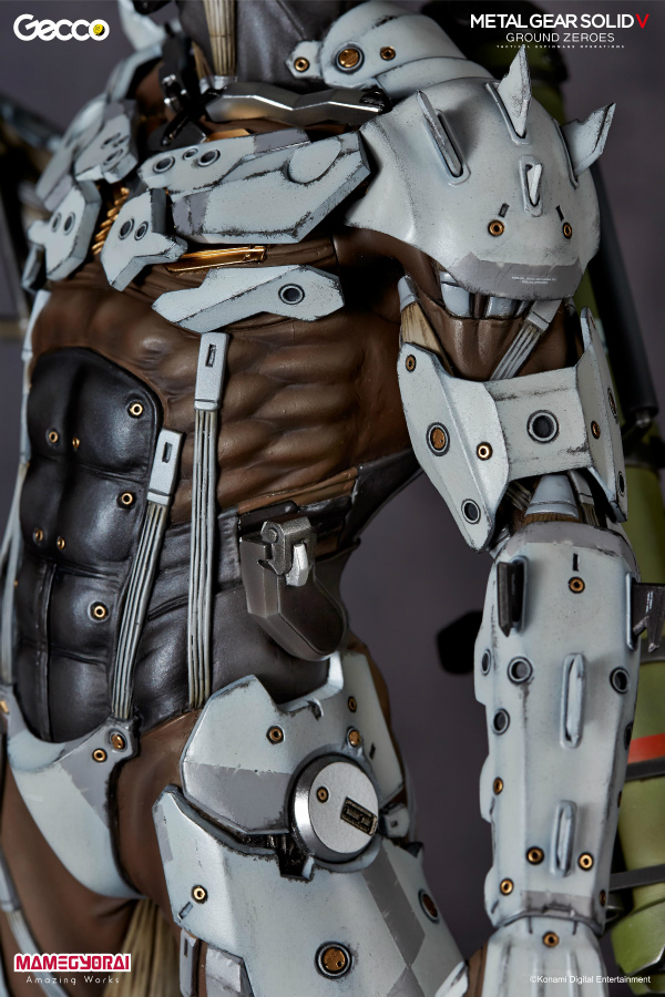 Metal Gear Solid V: Ground Zeroes - Raiden - 1/6 - White Armor Ver. (Gecco, Mamegyorai) photo 39
