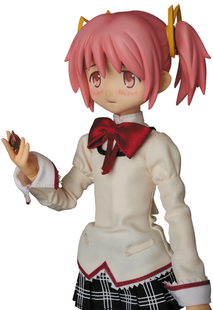 Gekijouban Mahou Shoujo Madoka★Magica: Hangyaku no Monogatari - Kaname Madoka - Real Action Heroes (#721) - Real Action Heroes MGM - 1/6 - School Uniform ver., Ver.1.5 (Good Smile Company, Max Factory, Medicom Toy)