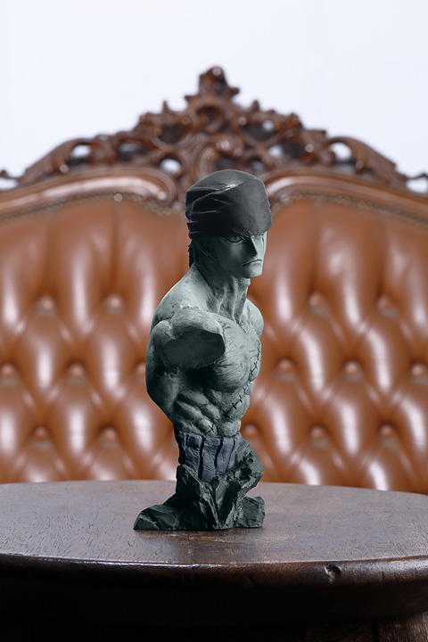 One Piece - Roronoa Zoro - Bust - Creator×Creator - Rough Edges - Special Color Ver. (Banpresto) photo 3