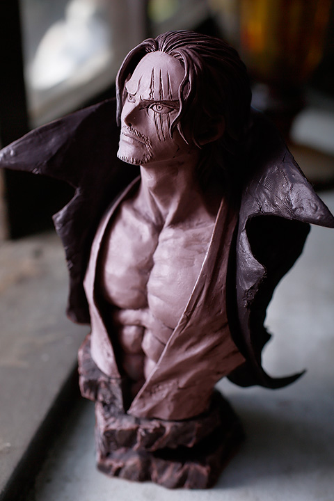 One Piece - Akagami no Shanks - Bust - Creator×Creator - Rough Edges - Special Color Ver. (Banpresto) photo 2