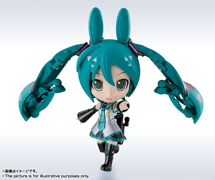 Vocaloid - Hatsune Miku - Rody - Chogokin (Bandai) photo 7