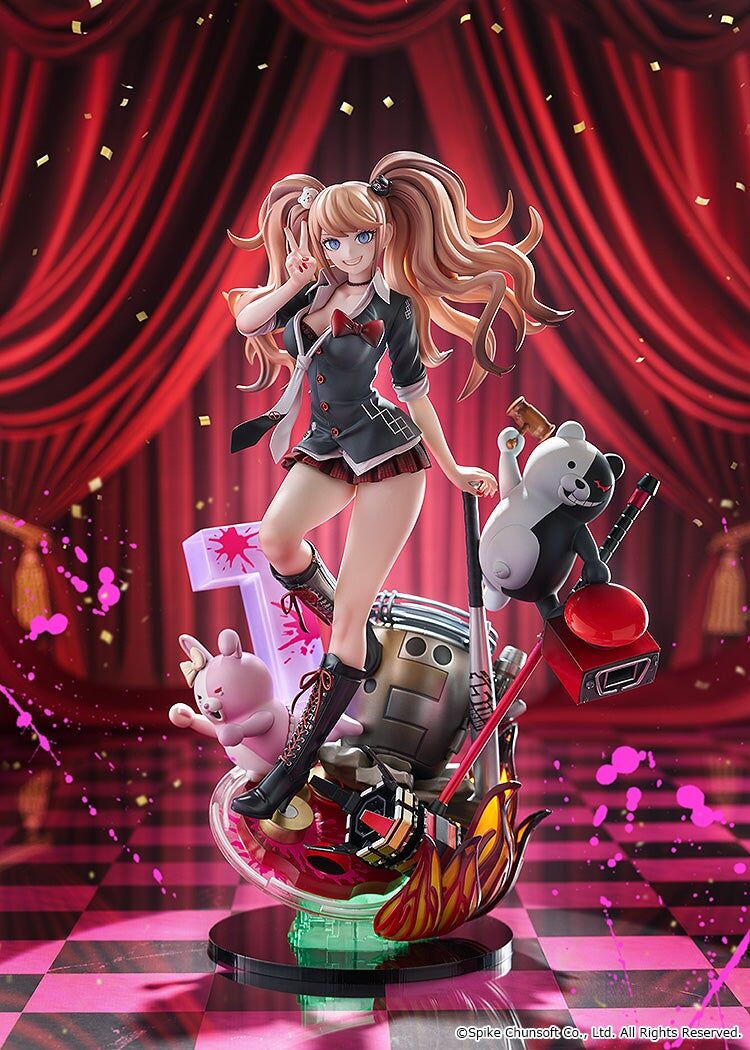 Danganronpa Kibou no Gakuen to Zetsubou no Koukousei - Enoshima Junko - Monokuma - Monomi - 1/7 - 15th Anniversary Ver. (Good Smile Company) photo 3