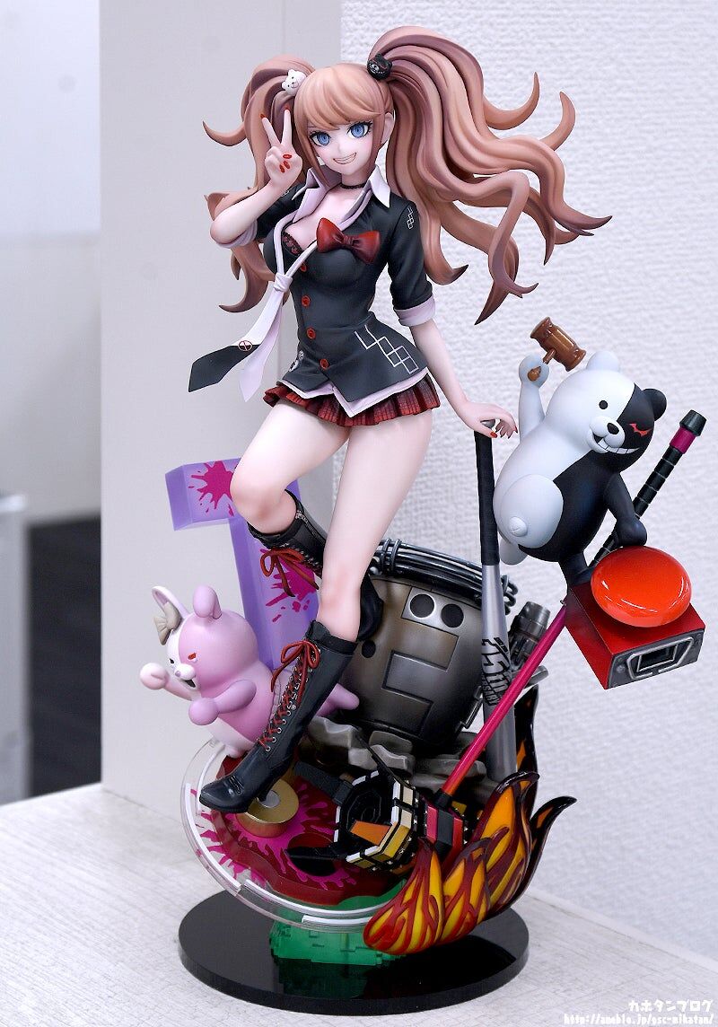 Danganronpa Kibou no Gakuen to Zetsubou no Koukousei - Enoshima Junko - Monokuma - Monomi - 1/7 - 15th Anniversary Ver. (Good Smile Company) photo 6