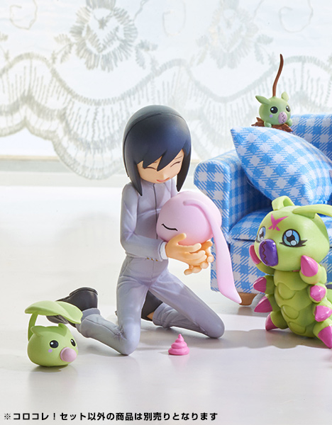Digimon Adventure 02 - Ichijouji Ken - Leafmon - Minomon - Wormmon - G.E.M. - 1/10 (MegaHouse) photo 2
