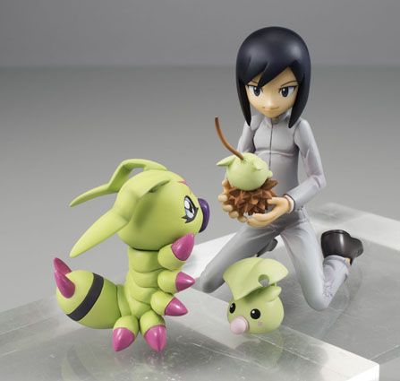 Digimon Adventure 02 - Ichijouji Ken - Leafmon - Minomon - Wormmon - G.E.M. - 1/10 (MegaHouse) photo 8