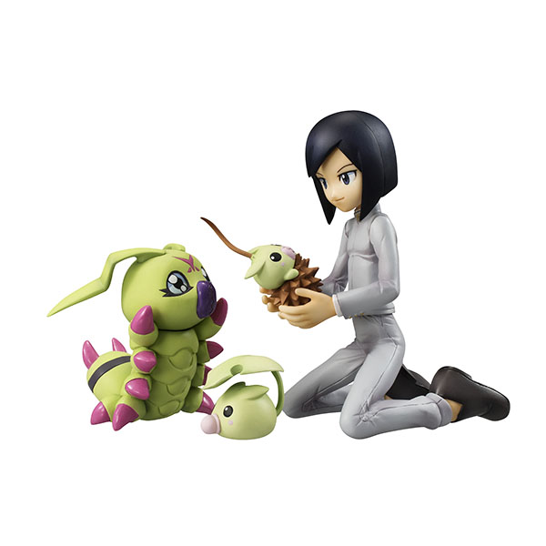 Digimon Adventure 02 - Ichijouji Ken - Leafmon - Minomon - Wormmon - G.E.M. - 1/10 (MegaHouse) photo 9