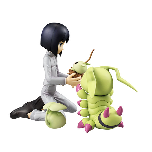 Digimon Adventure 02 - Ichijouji Ken - Leafmon - Minomon - Wormmon - G.E.M. - 1/10 (MegaHouse) photo 11