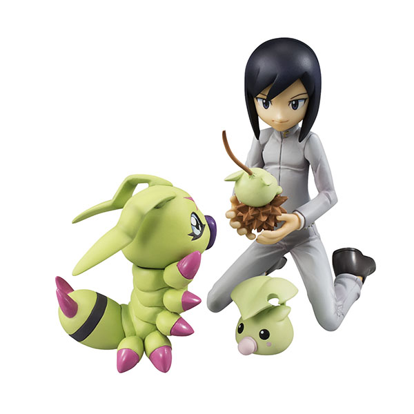 Digimon Adventure 02 - Ichijouji Ken - Leafmon - Minomon - Wormmon - G.E.M. - 1/10 (MegaHouse) photo 12