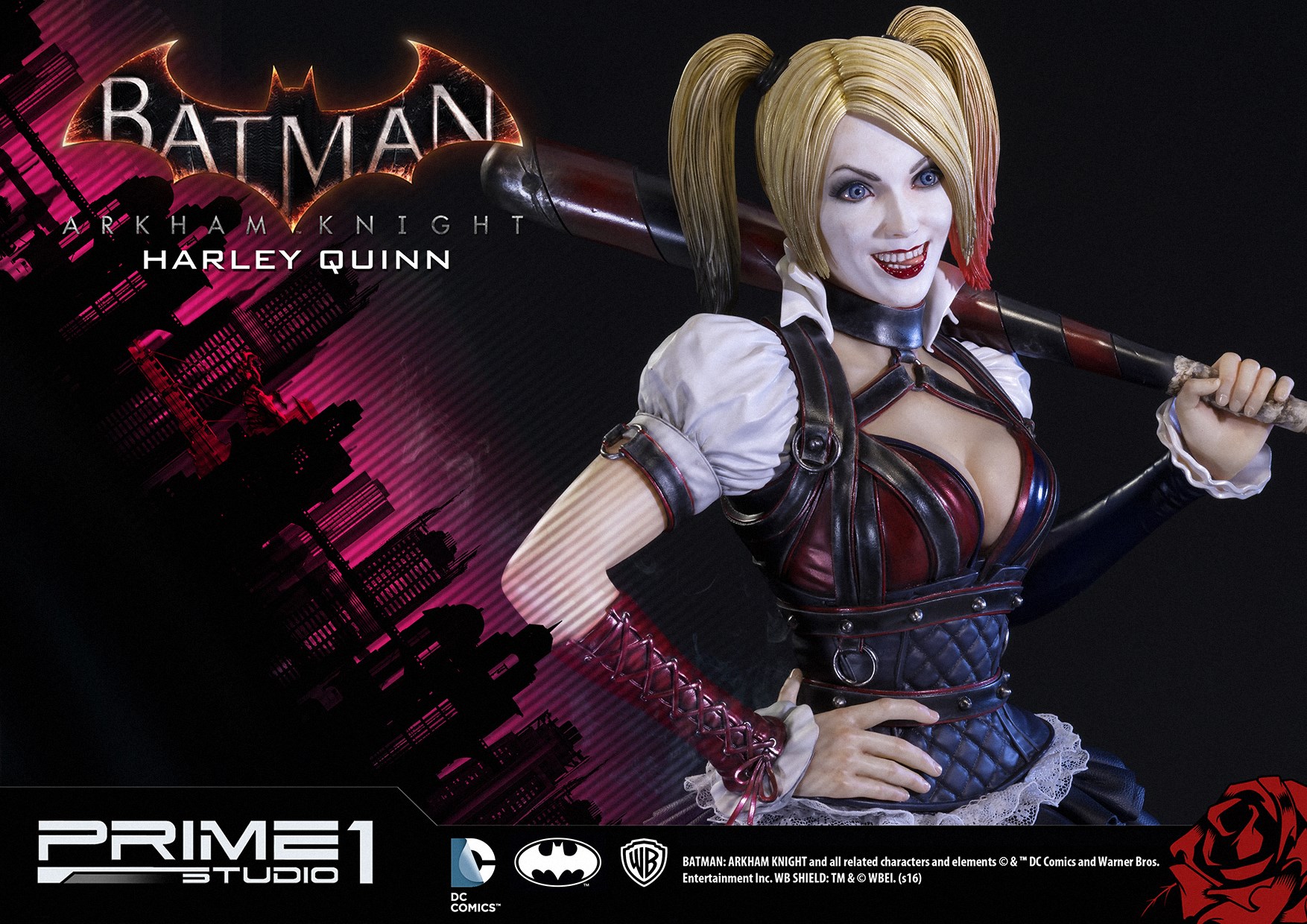 Batman: Arkham Knight - Harley Quinn - Museum Masterline Series  (MMDC-08) - 1/3 (Prime 1 Studio) photo 15