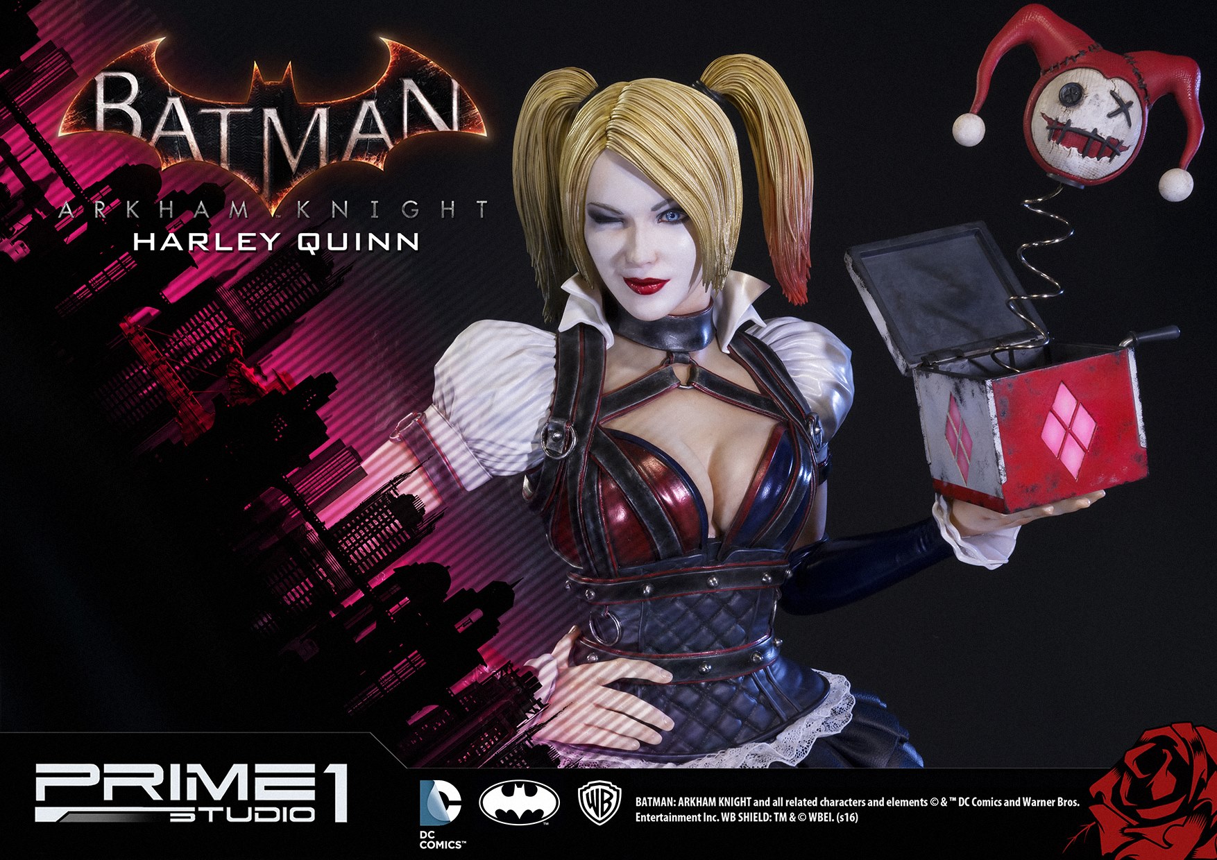 Batman: Arkham Knight - Harley Quinn - Museum Masterline Series  (MMDC-08) - 1/3 (Prime 1 Studio) photo 29