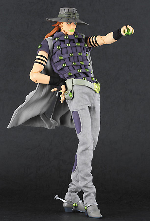 Jojo no Kimyou na Bouken - Steel Ball Run - Gyro Zeppeli - Real Action Heroes (#429) - 1/6 (Medicom Toy) photo 3