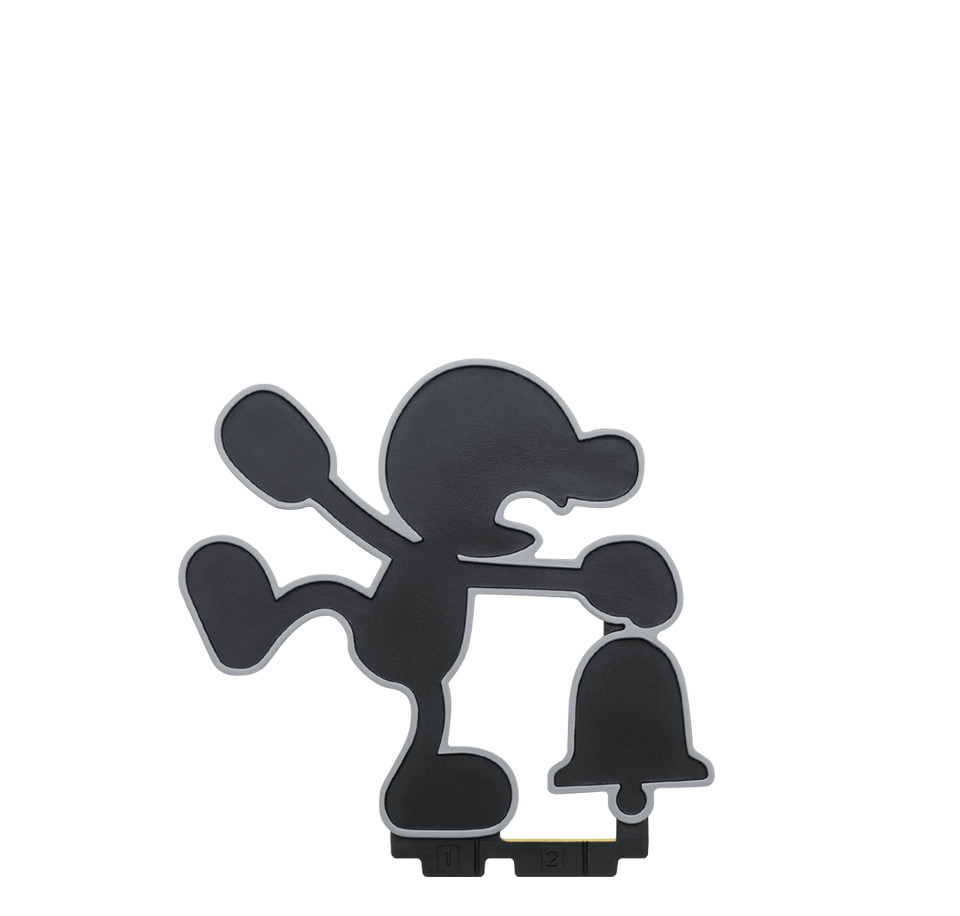 Dairantou Smash Bros. for Wii U - Mr. Game & Watch - Amiibo - Amiibo Dairantou Smash Bros. Series (Nintendo) photo 2