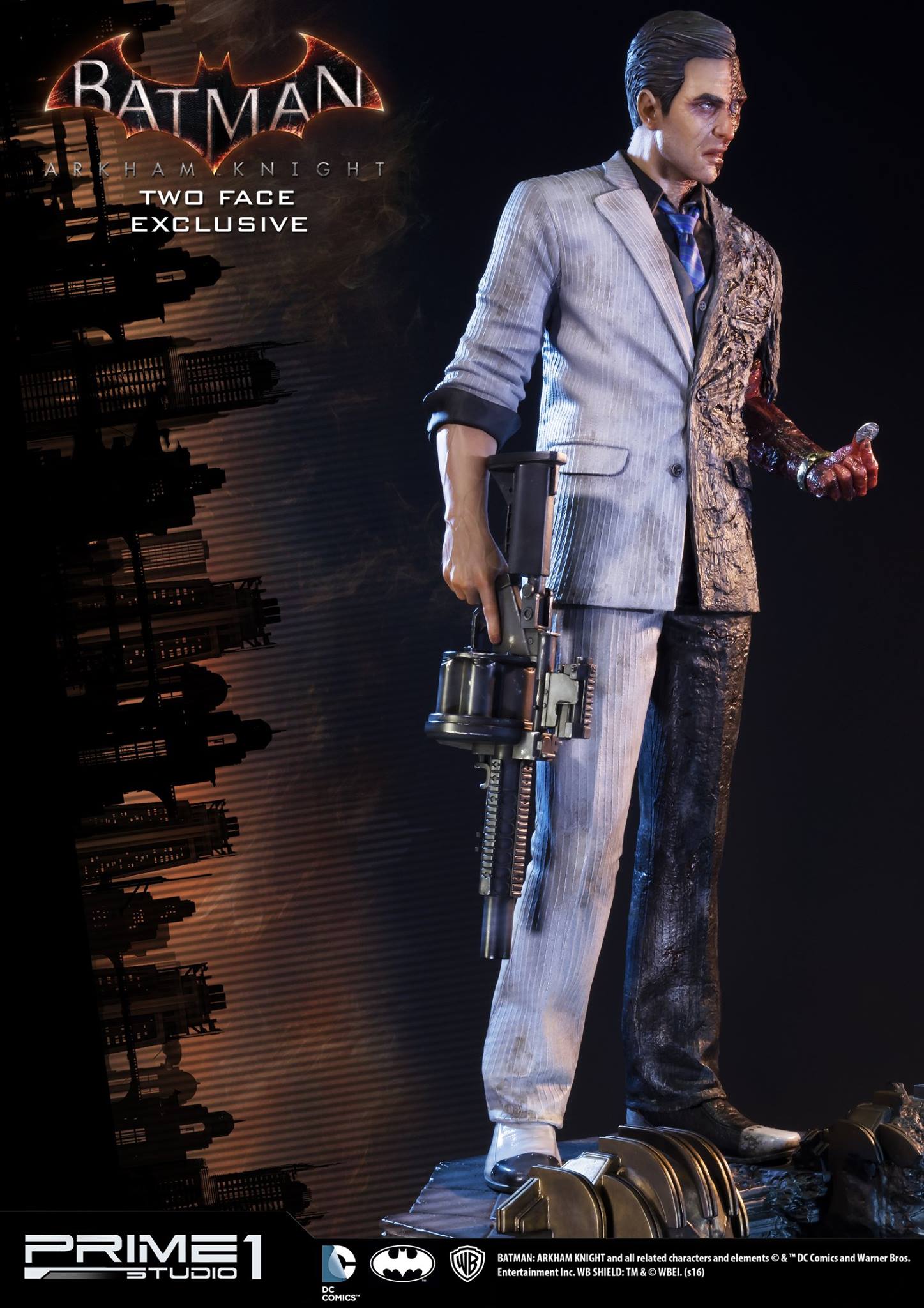 Batman: Arkham Knight - Two-Face - Museum Masterline Series  (MMDC-11) - 1/3 (Prime 1 Studio) photo 3