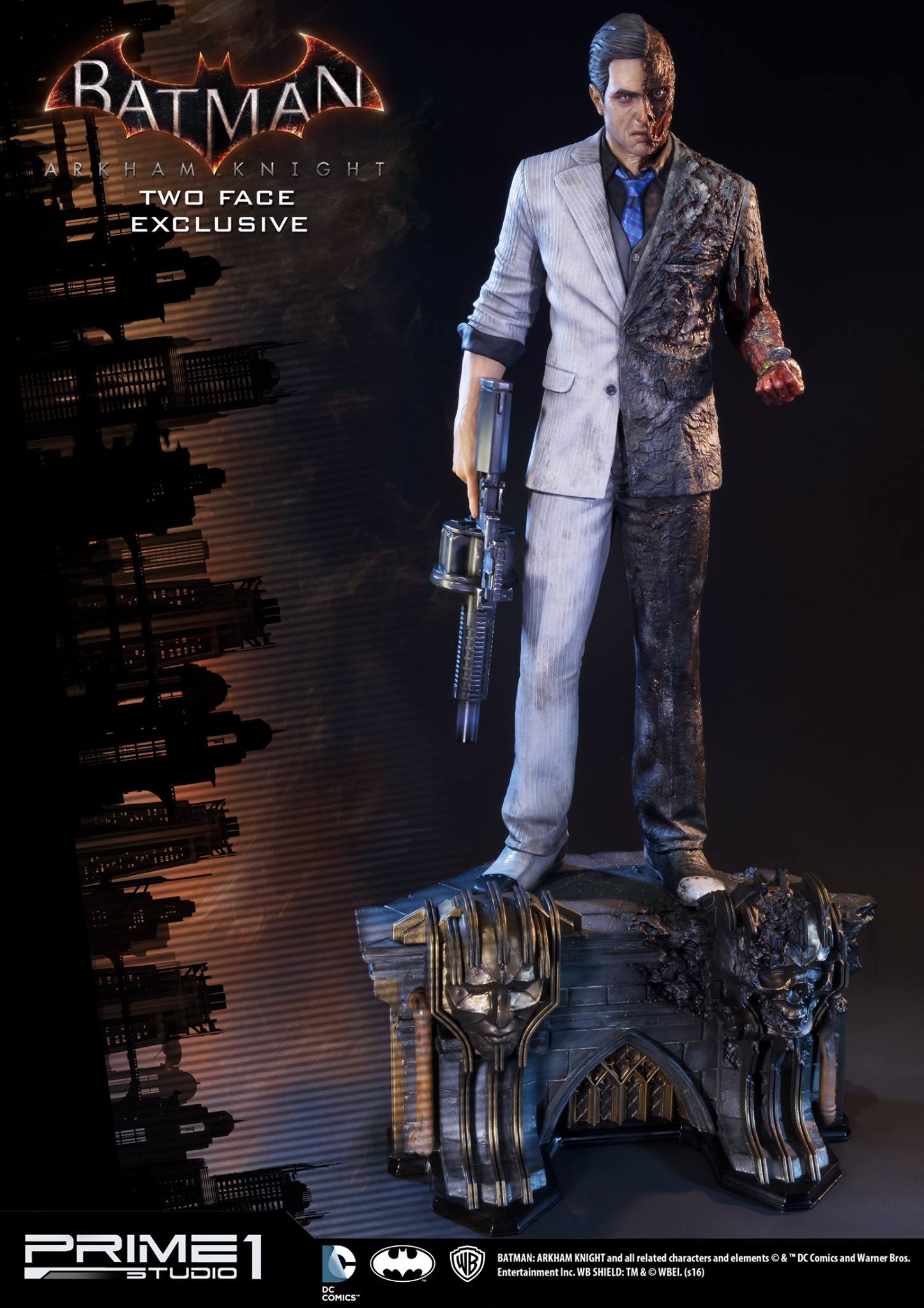 Batman: Arkham Knight - Two-Face - Museum Masterline Series  (MMDC-11) - 1/3 (Prime 1 Studio) photo 4