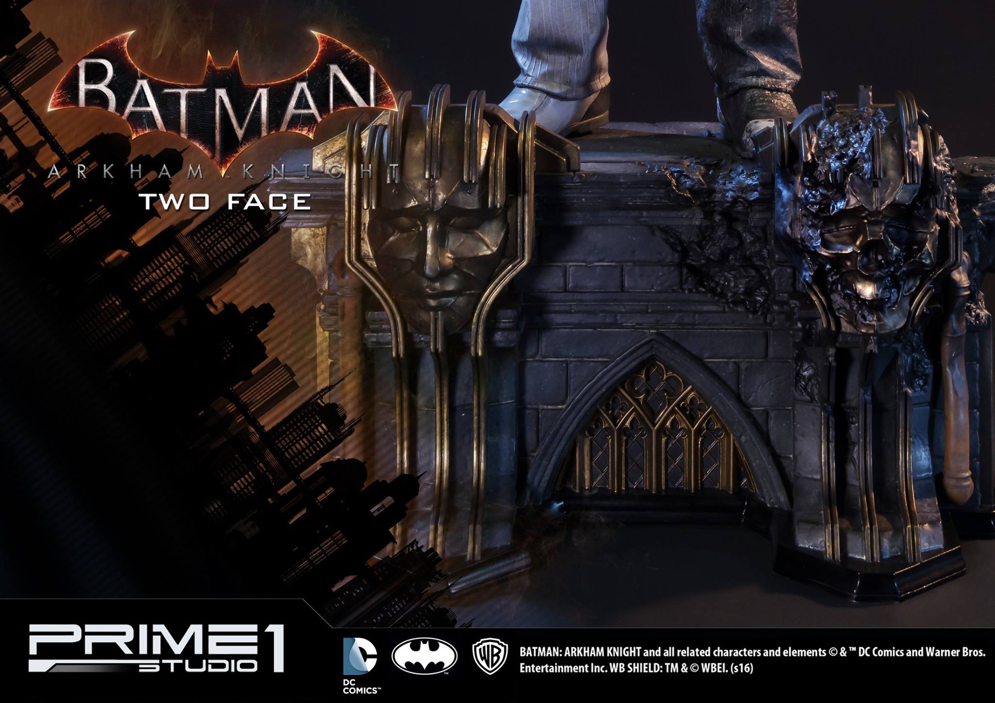 Batman: Arkham Knight - Two-Face - Museum Masterline Series  (MMDC-11) - 1/3 (Prime 1 Studio) photo 5