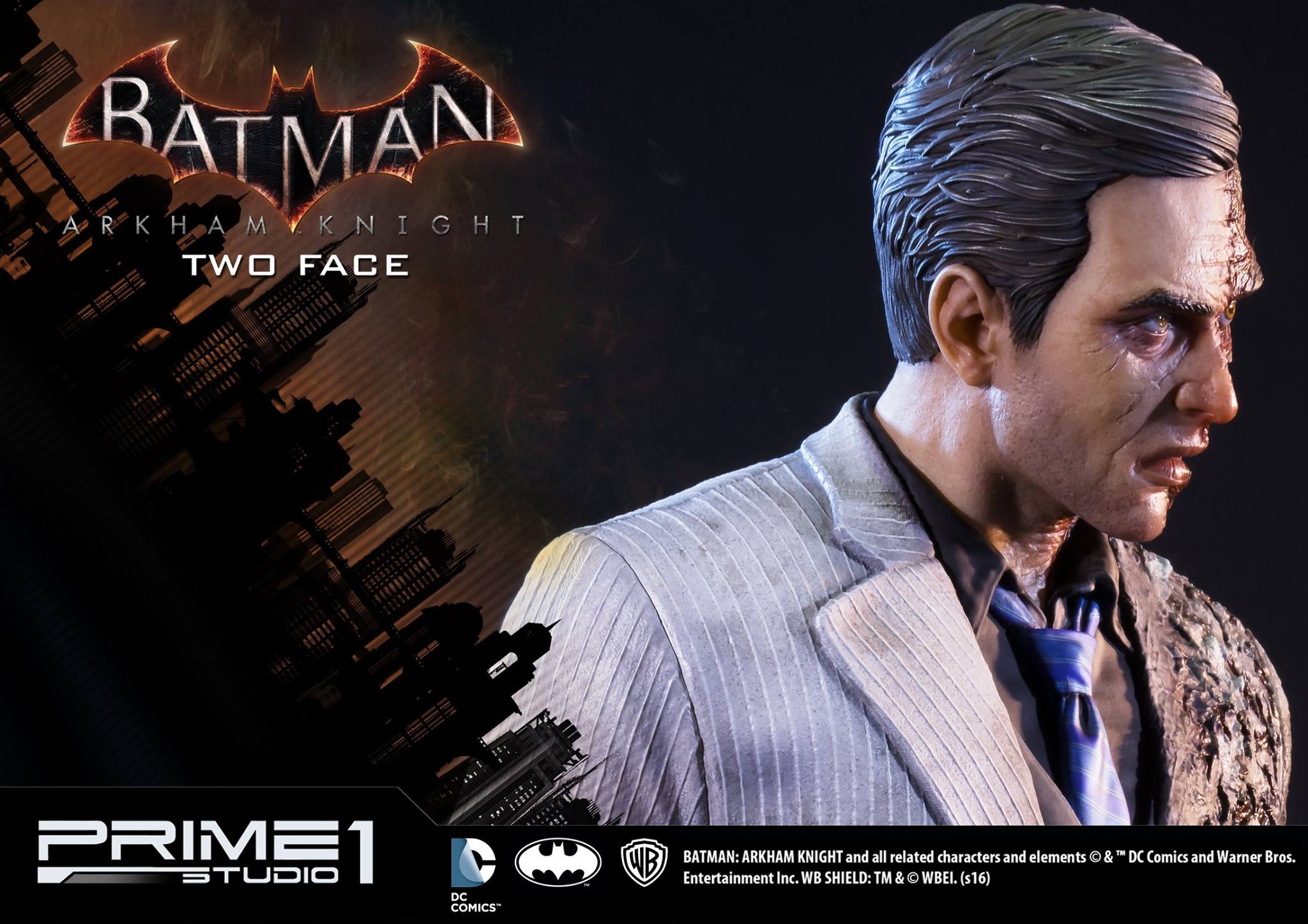 Batman: Arkham Knight - Two-Face - Museum Masterline Series  (MMDC-11) - 1/3 (Prime 1 Studio) photo 7