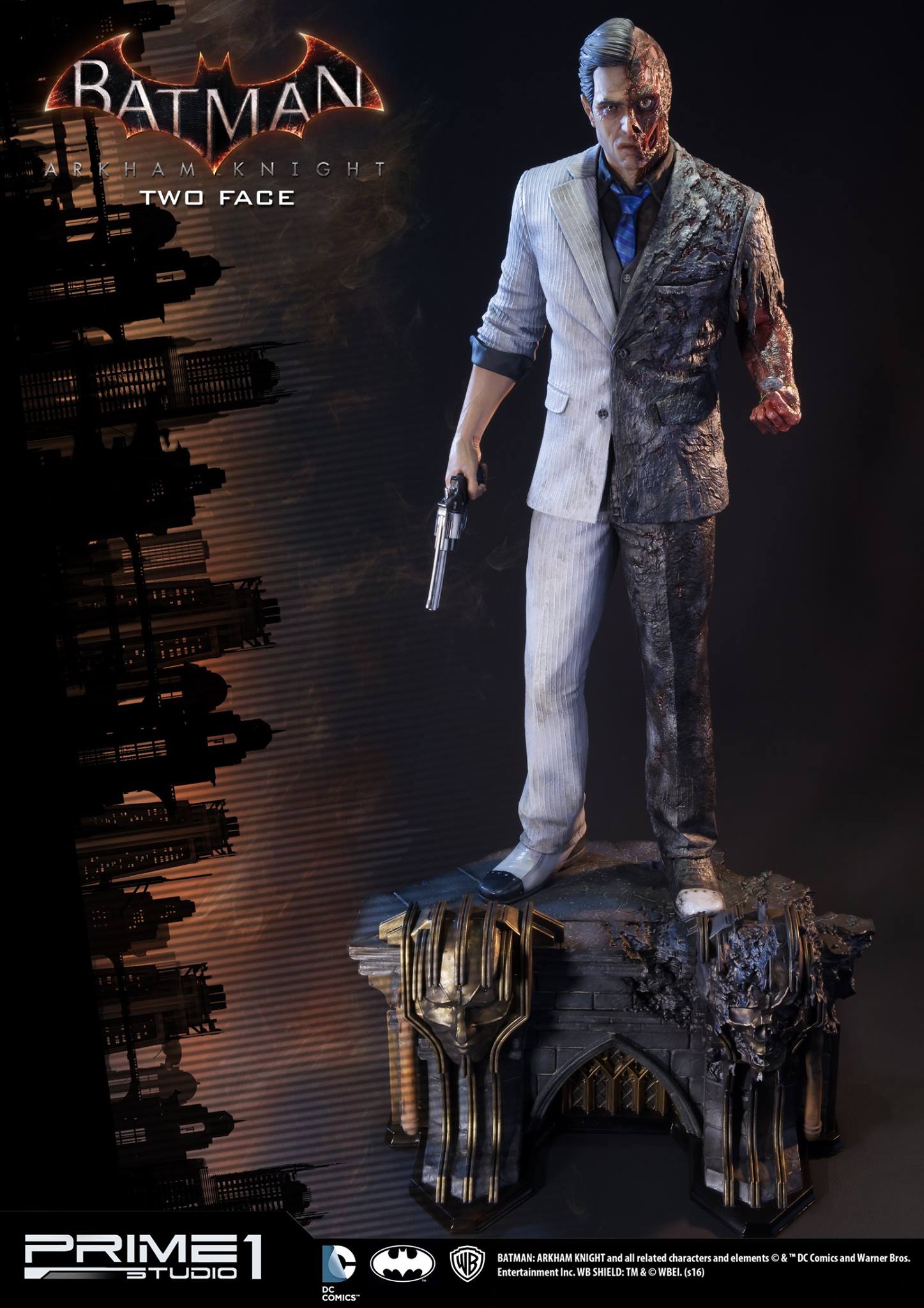 Batman: Arkham Knight - Two-Face - Museum Masterline Series  (MMDC-11) - 1/3 (Prime 1 Studio) photo 9