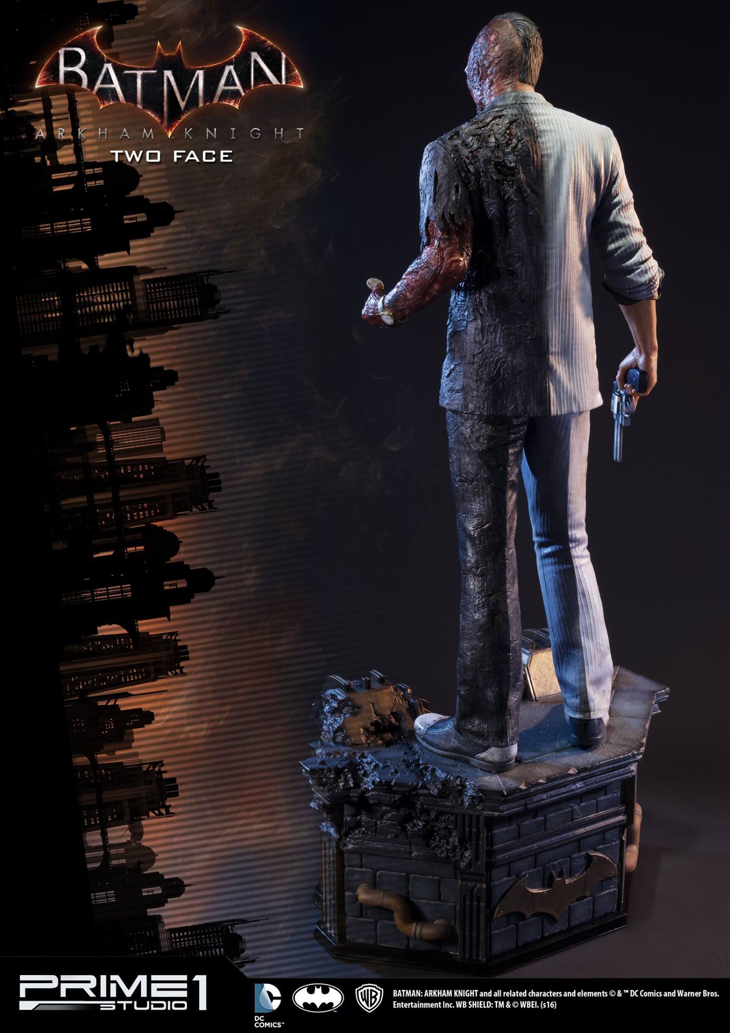 Batman: Arkham Knight - Two-Face - Museum Masterline Series  (MMDC-11) - 1/3 (Prime 1 Studio) photo 10