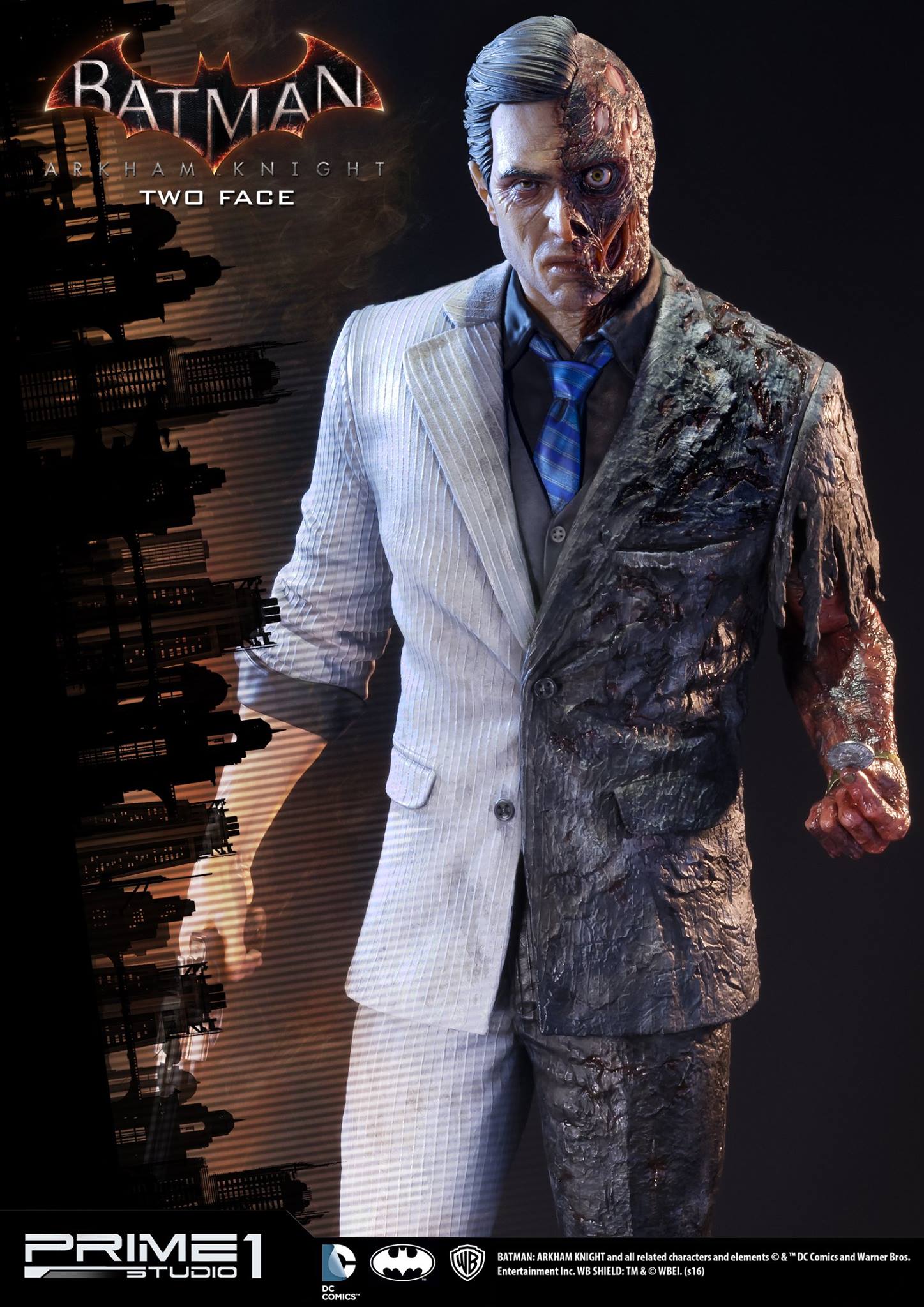 Batman: Arkham Knight - Two-Face - Museum Masterline Series  (MMDC-11) - 1/3 (Prime 1 Studio) photo 11
