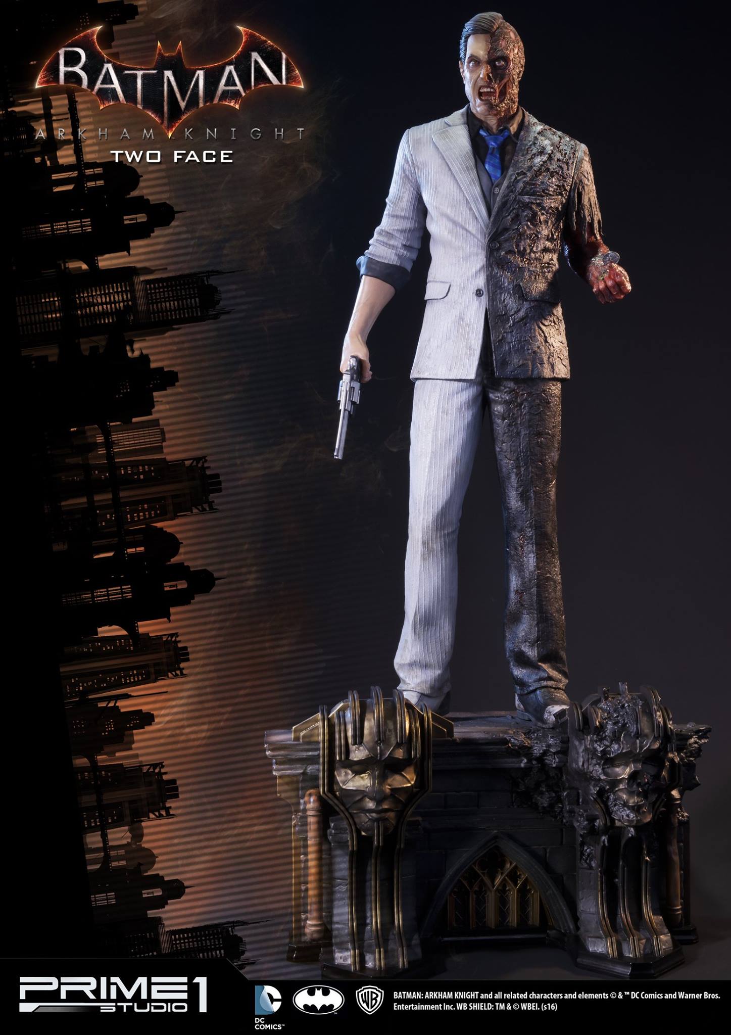Batman: Arkham Knight - Two-Face - Museum Masterline Series  (MMDC-11) - 1/3 (Prime 1 Studio) photo 12