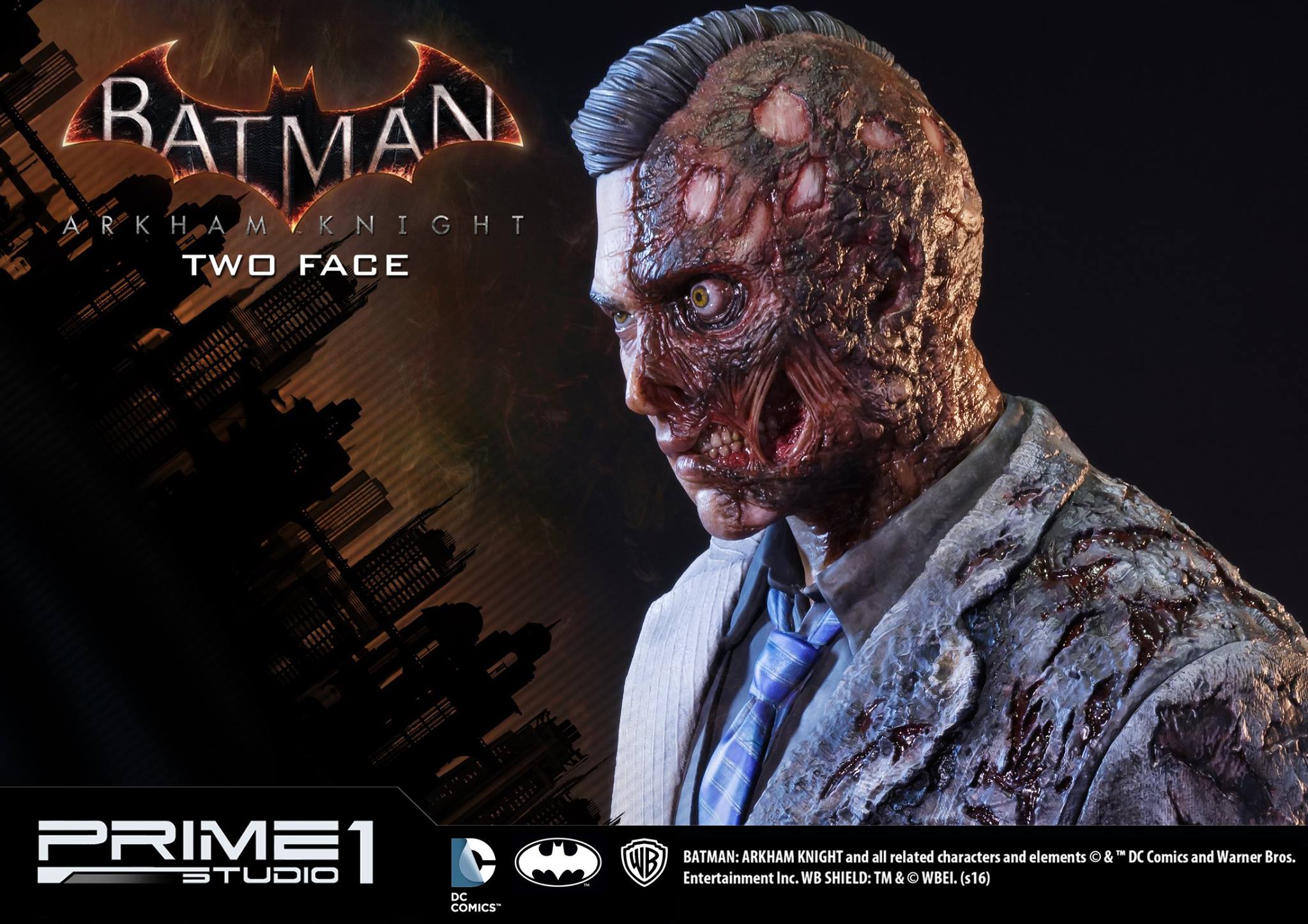 Batman: Arkham Knight - Two-Face - Museum Masterline Series  (MMDC-11) - 1/3 (Prime 1 Studio) photo 13