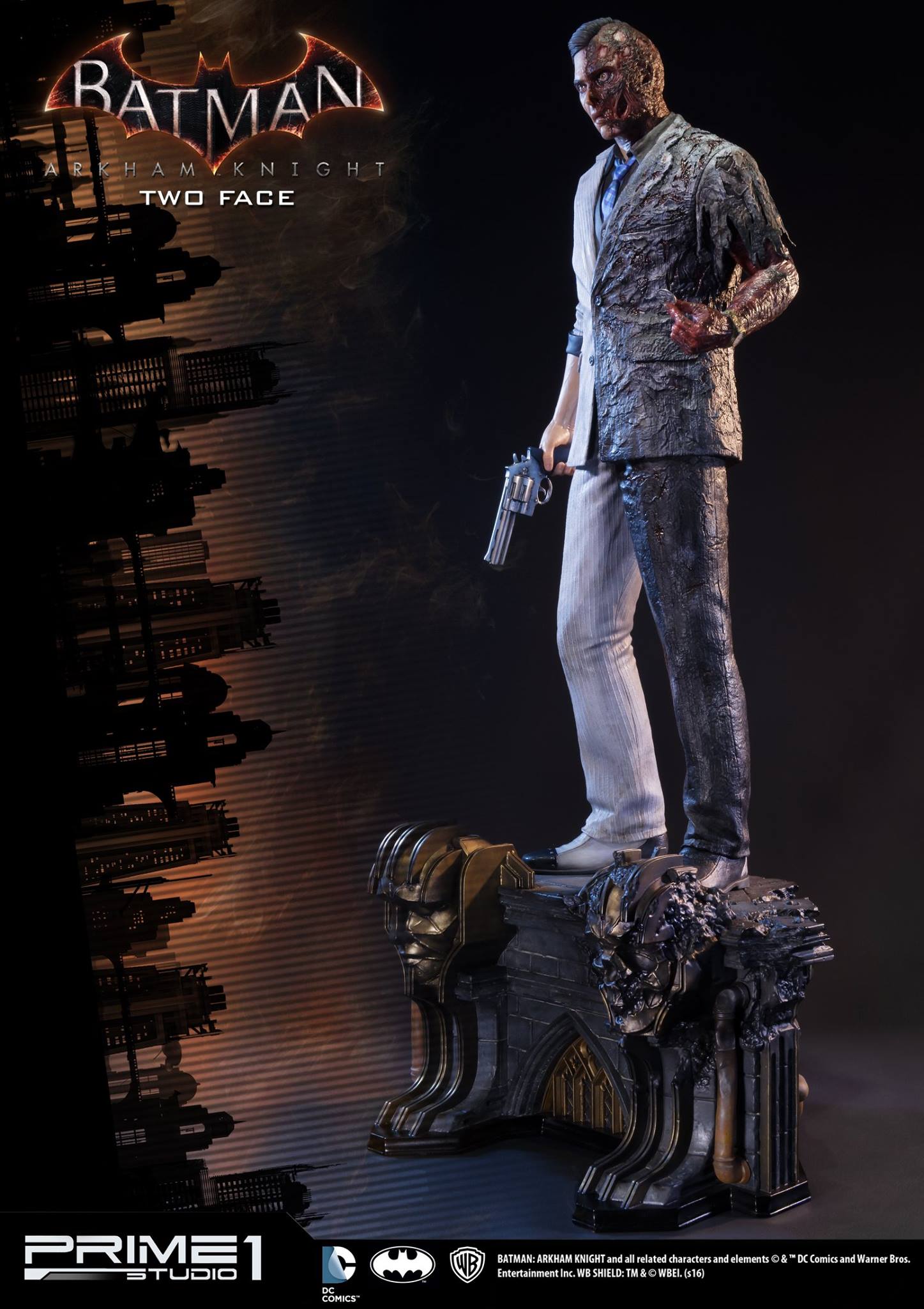 Batman: Arkham Knight - Two-Face - Museum Masterline Series  (MMDC-11) - 1/3 (Prime 1 Studio) photo 14