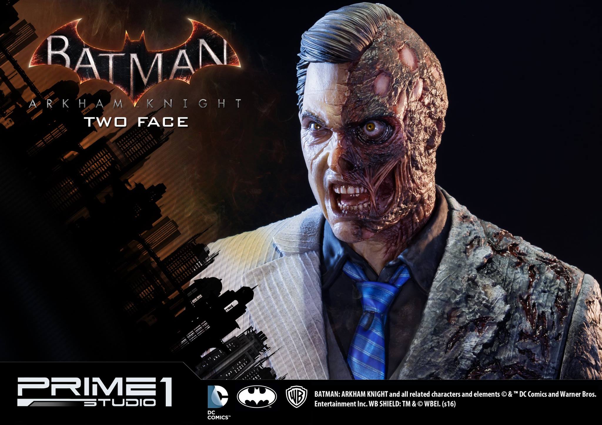 Batman: Arkham Knight - Two-Face - Museum Masterline Series  (MMDC-11) - 1/3 (Prime 1 Studio) photo 15