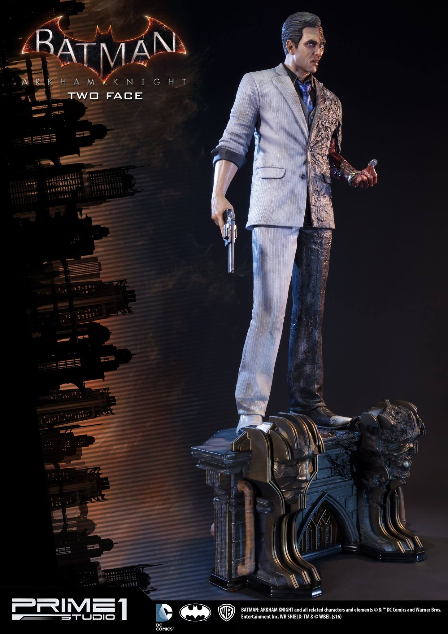 Batman: Arkham Knight - Two-Face - Museum Masterline Series  (MMDC-11) - 1/3 (Prime 1 Studio) photo 16