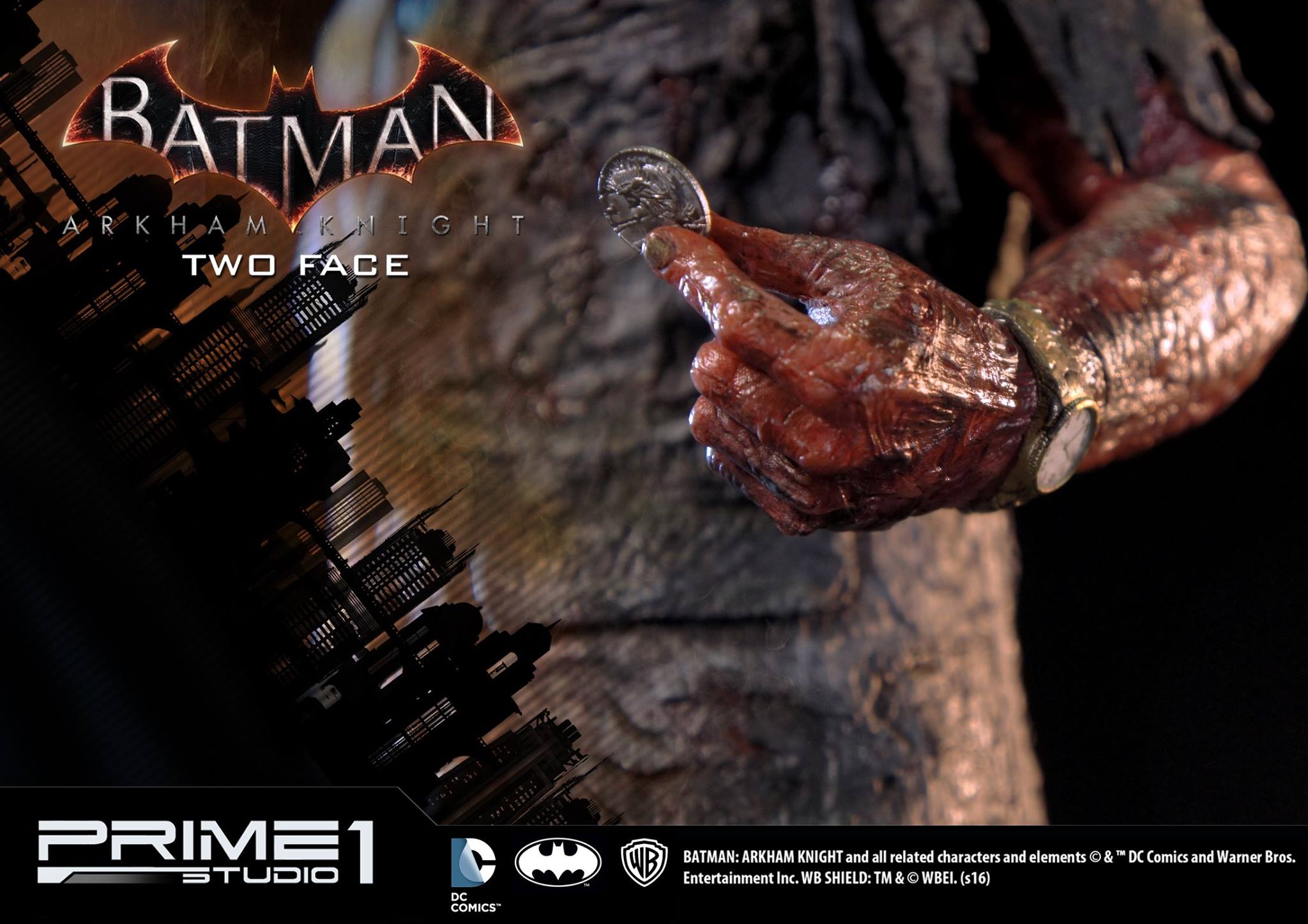 Batman: Arkham Knight - Two-Face - Museum Masterline Series  (MMDC-11) - 1/3 (Prime 1 Studio) photo 17
