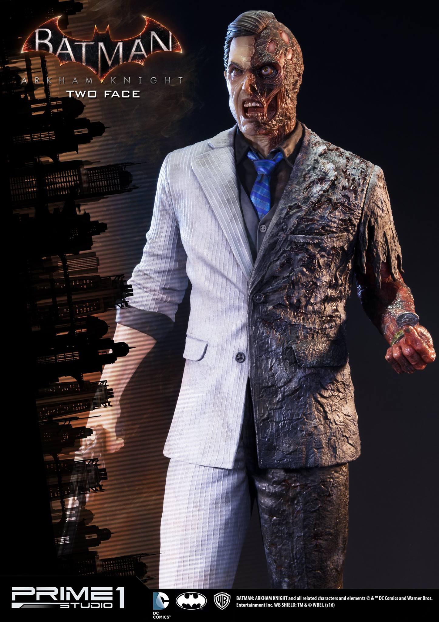 Batman: Arkham Knight - Two-Face - Museum Masterline Series  (MMDC-11) - 1/3 (Prime 1 Studio) photo 21