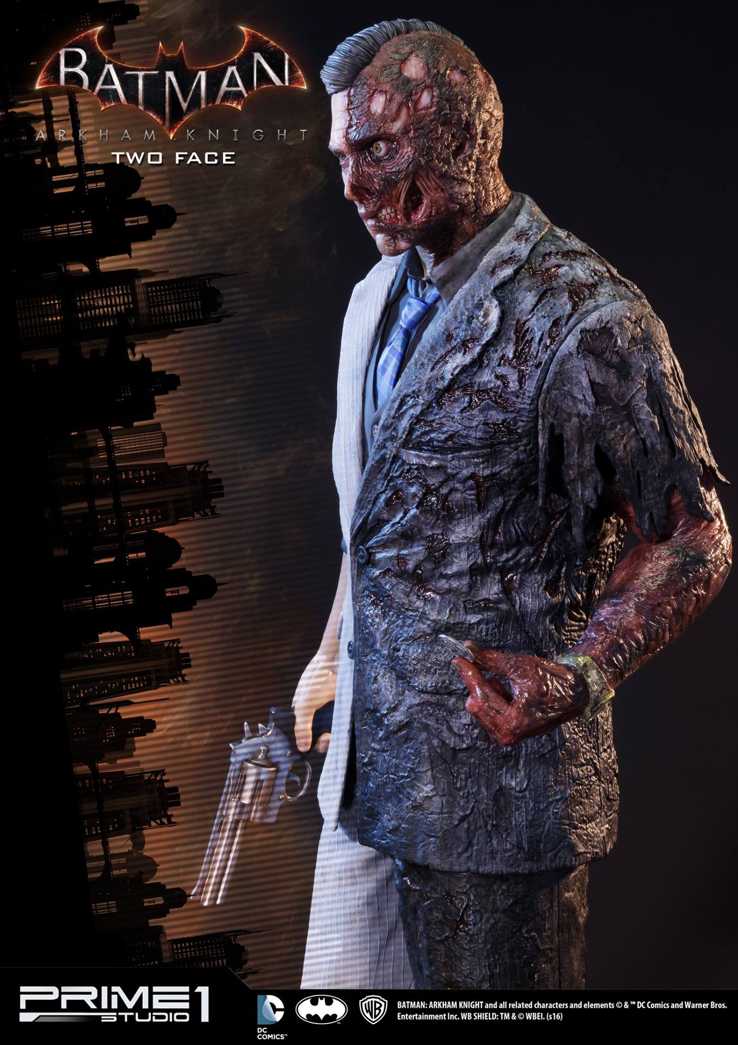 Batman: Arkham Knight - Two-Face - Museum Masterline Series  (MMDC-11) - 1/3 (Prime 1 Studio) photo 23