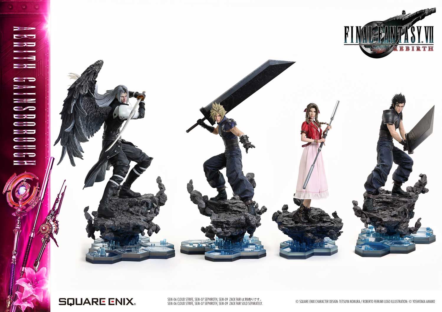 Final Fantasy VII Rebirth - Aerith Gainsborough - Square Enix Masterline  (SEM-10) - 1/4 (Prime 1 Studio)