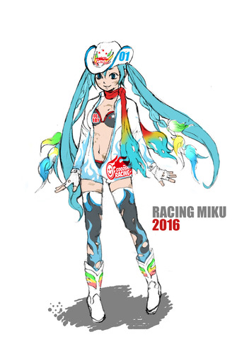 Good Smile Racing - Hatsune Miku - 1/8 - Racing 2016 Ver. (Good Smile Company) photo 2