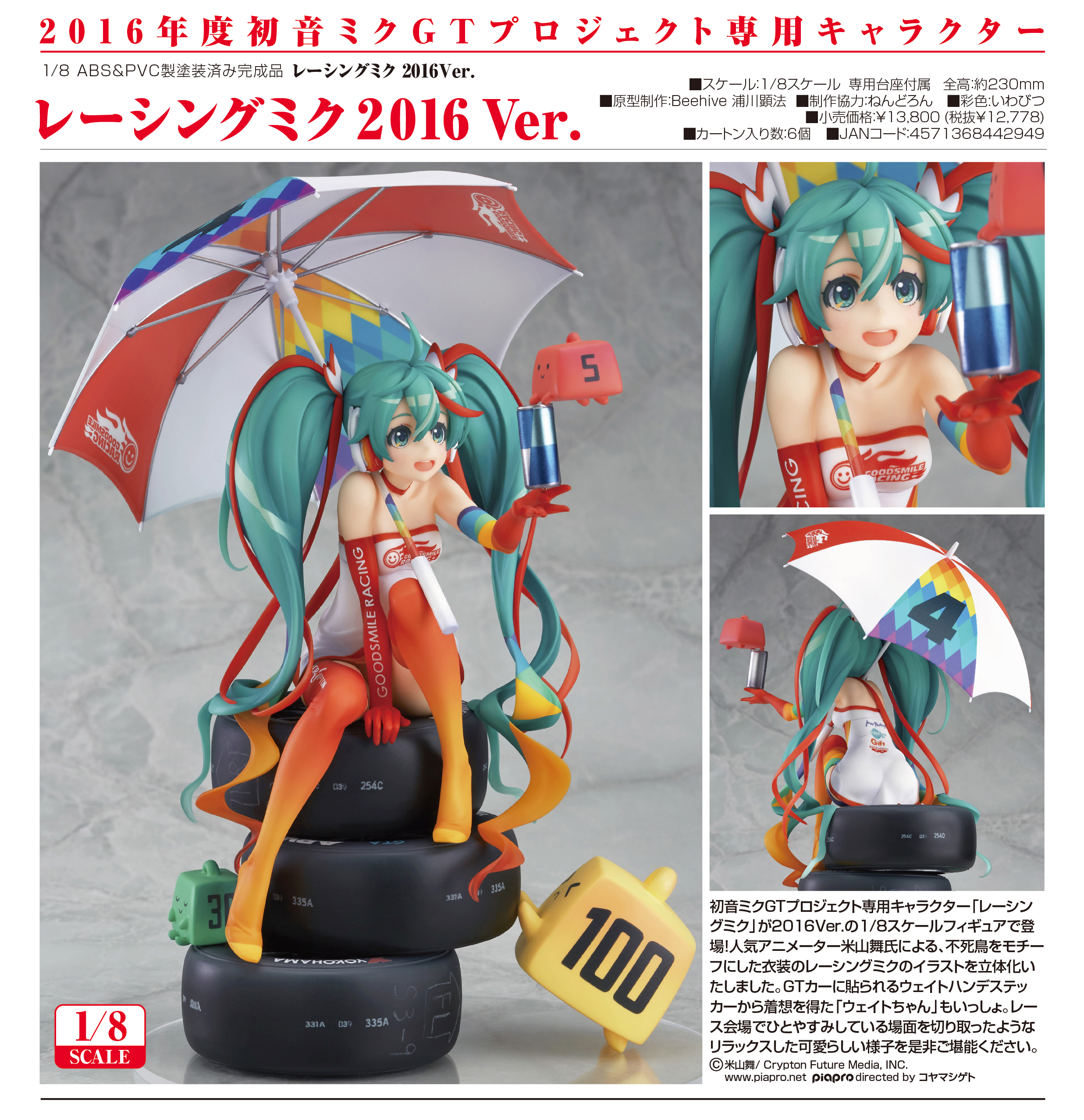 Good Smile Racing - Hatsune Miku - 1/8 - Racing 2016 Ver. (Good Smile Company) photo 19