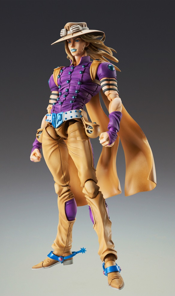 Jojo no Kimyou na Bouken - Steel Ball Run - Gyro Zeppeli - Super Action Statue - Limited Edition (Medicos Entertainment)