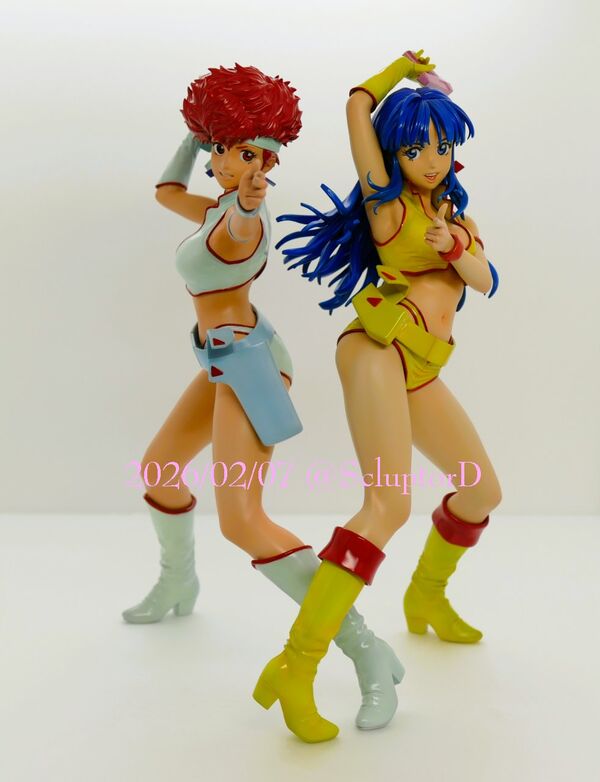 Dirty Pair - Kei - 1/8 (SparrowlModels.)