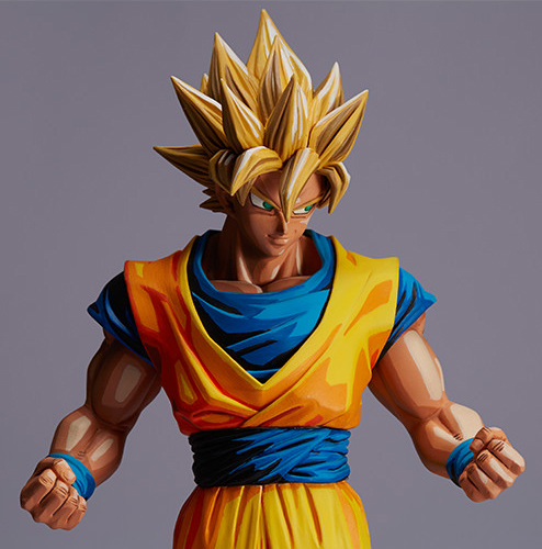 Dragon Ball Z - Son Goku SSJ - Manga Dimensions - Master Stars Piece (Banpresto) photo 2