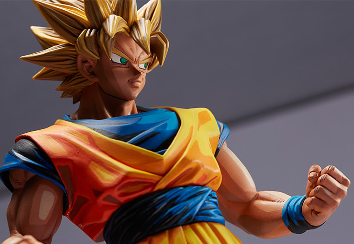 Dragon Ball Z - Son Goku SSJ - Manga Dimensions - Master Stars Piece (Banpresto) photo 3
