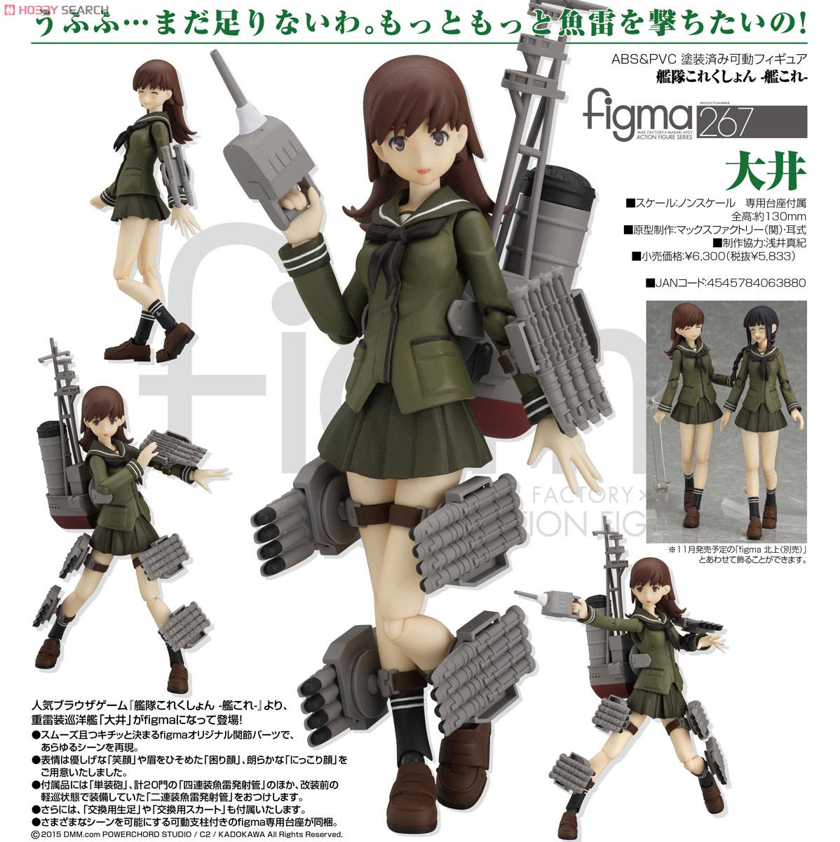 Kantai Collection ~KanColle~ - Ooi - Figma  (#267) (Max Factory) photo 6