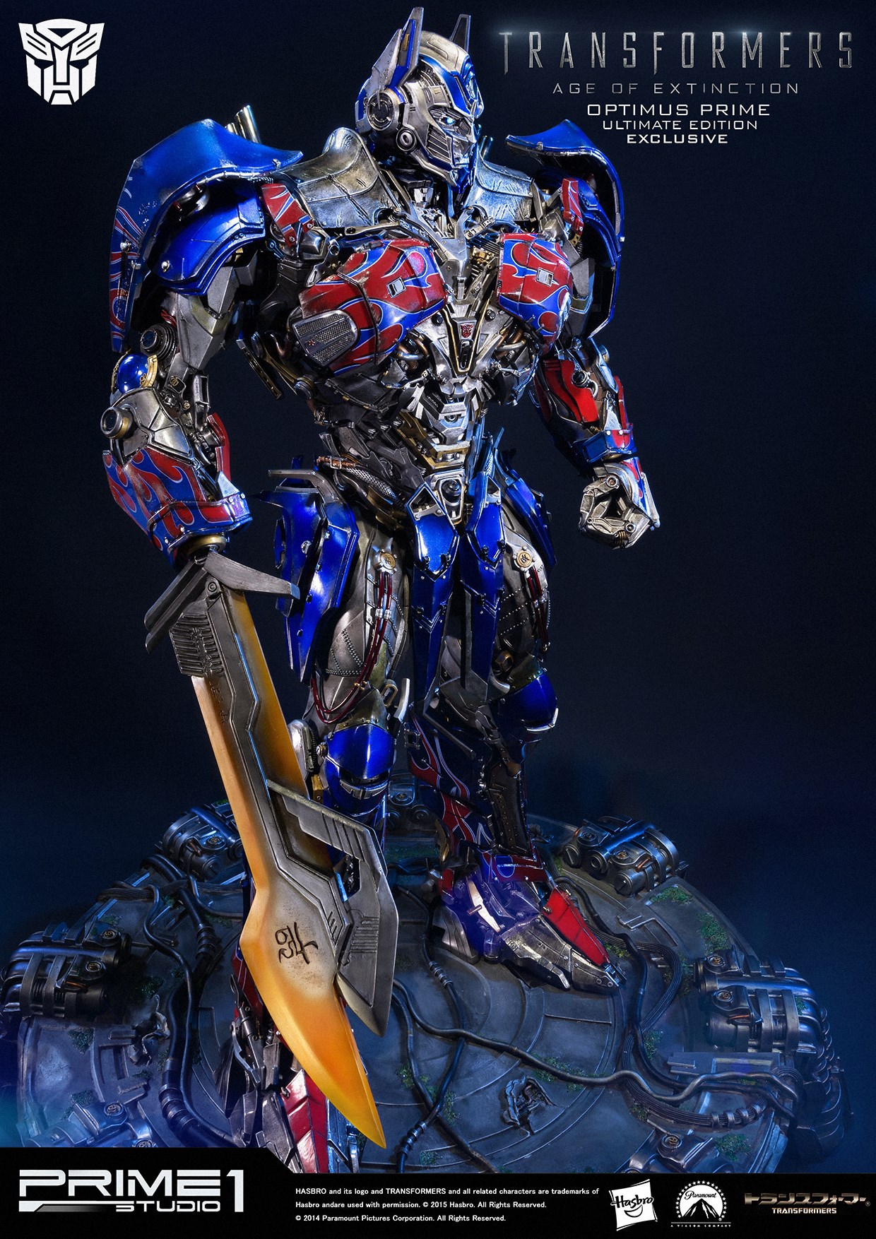 Transformers: Age of Extinction - Convoy - Museum Masterline Series  (MMTFM-08) - Ultimate Edition (Prime 1 Studio) photo 2
