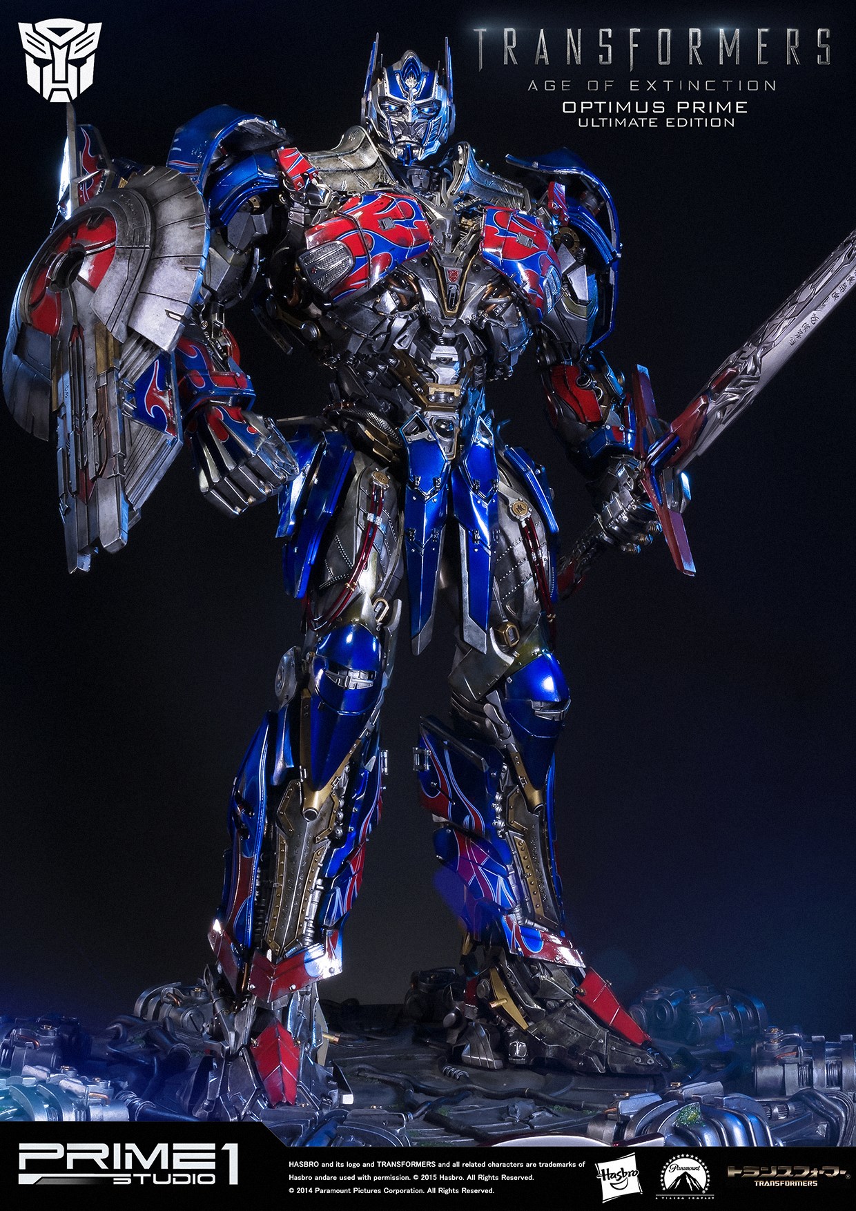 Transformers: Age of Extinction - Convoy - Museum Masterline Series  (MMTFM-08) - Ultimate Edition (Prime 1 Studio) photo 19